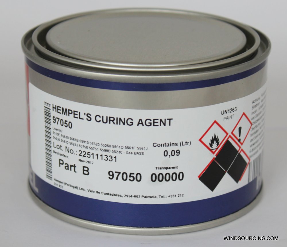 Hempel Hempathane HS 55610 (Basis 55619 + Härter 97050), Hempel 11150 = RAL 7035, 0,75 Ltr. Hempel Hempathane HS 55610 (Basis 55619 + Härter 97050), Hempel 11150 = RAL 7035, 0,75 Ltr.