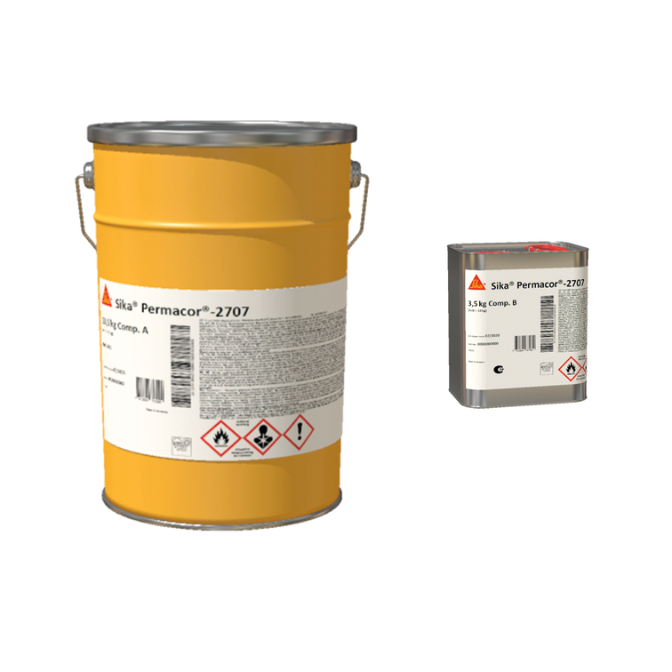 SikaPermacor-2707 (AB )RAL5002, 14KG