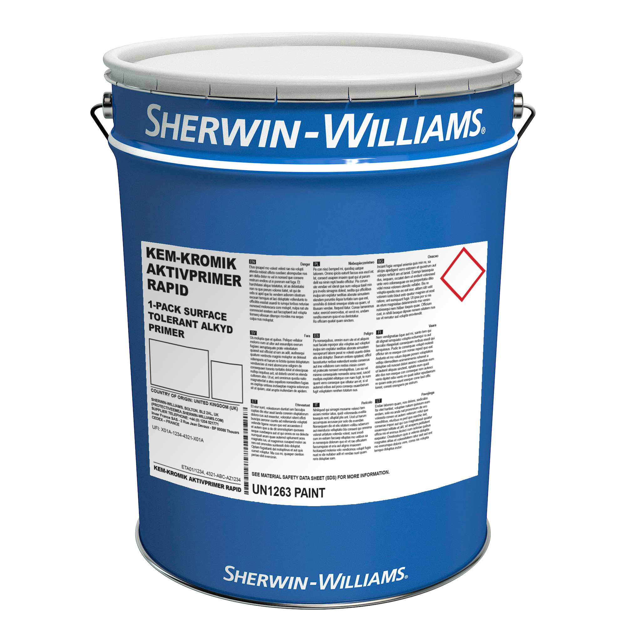 Kem-Kromik  Aktivp. Rap.oxidrot C16 15KG