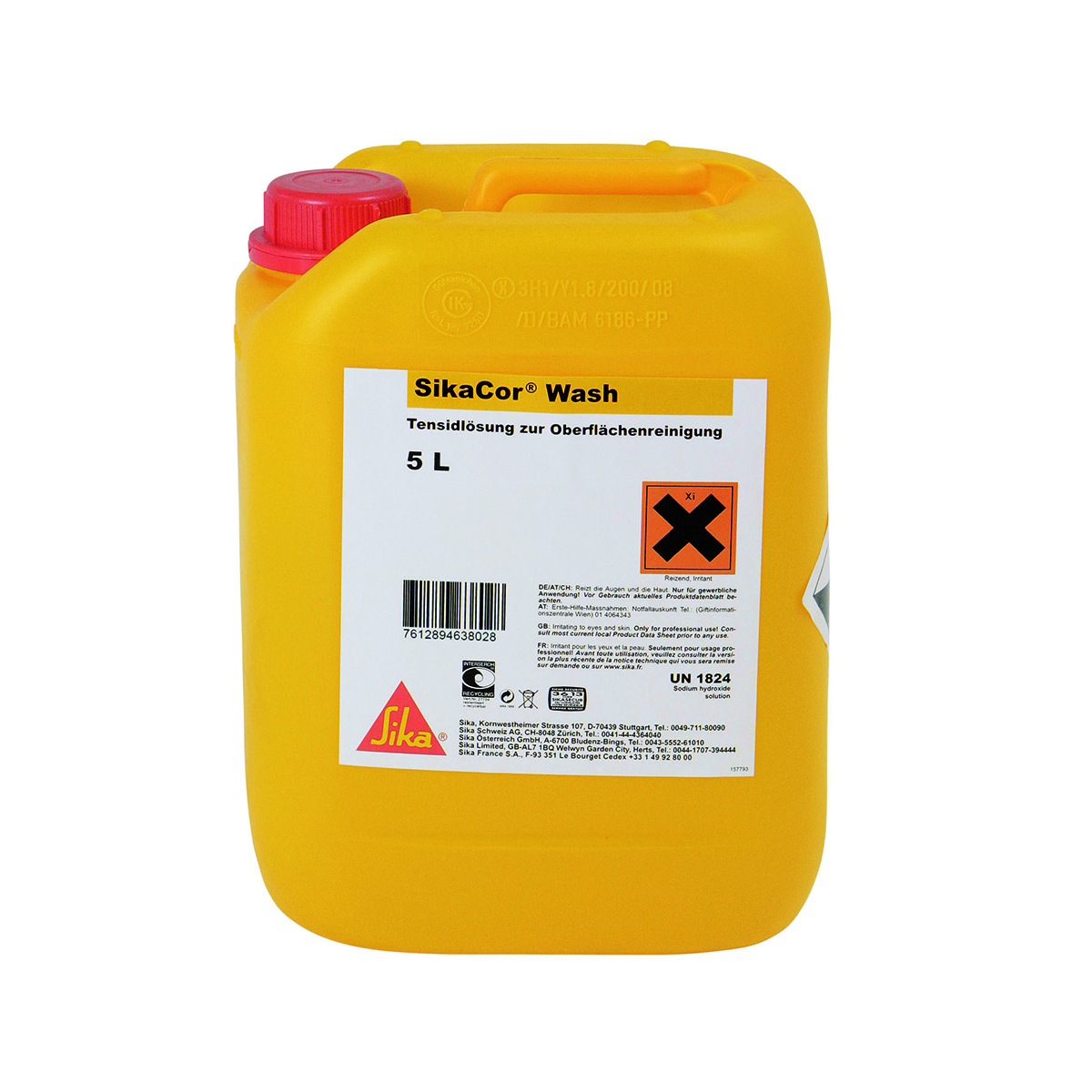 Cleaner Wash 5ltr. container