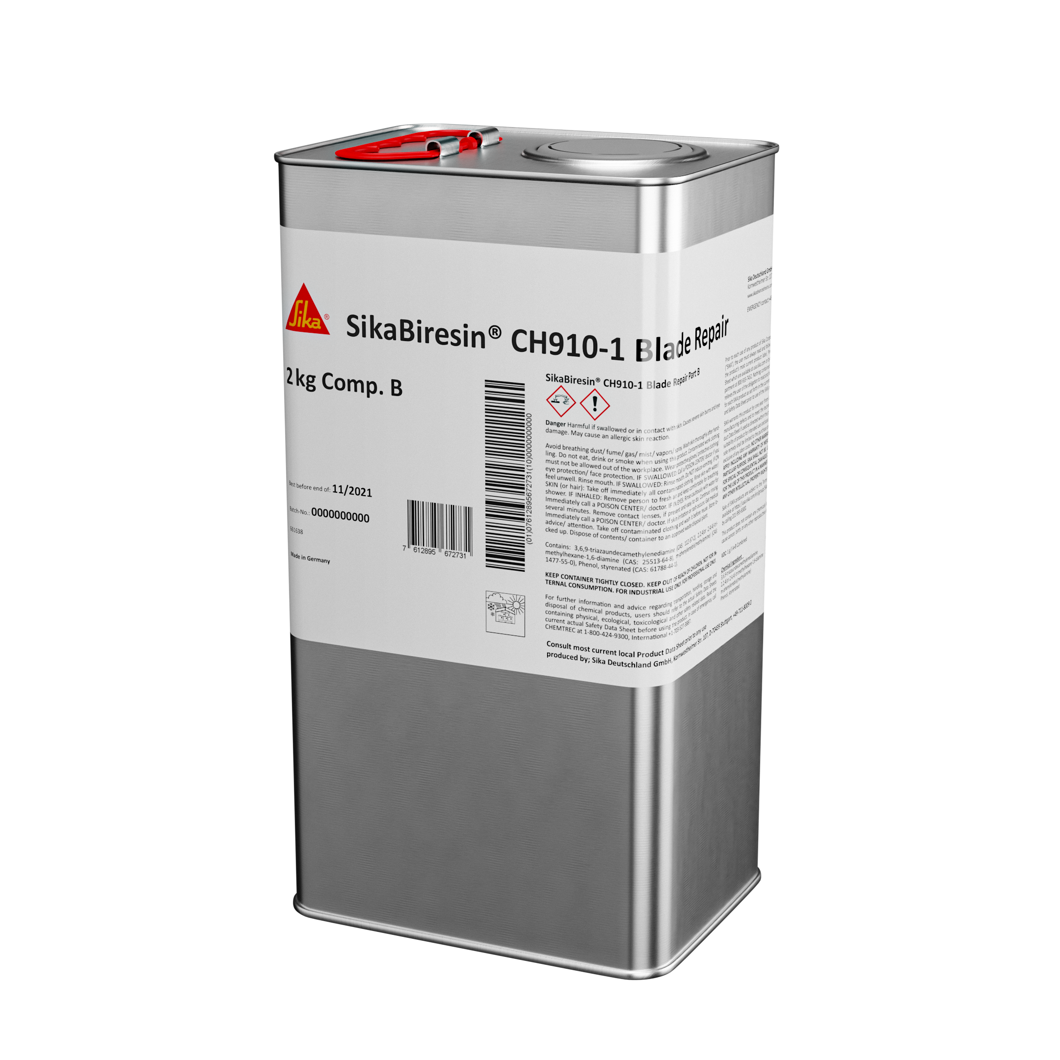 SikaBiresin CH910-1 (B) Härter, 2KG