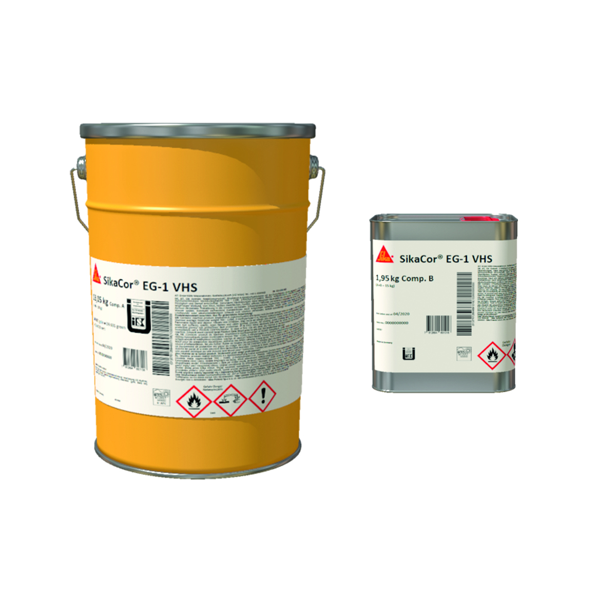 Macropoxy (SikaCor) EG1VHS DB702 - Hardener B-component 3,9kg